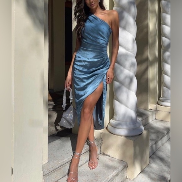 ELLIATT x Revolve  Cassini Dress in Blue NWT - Picture 3 of 11